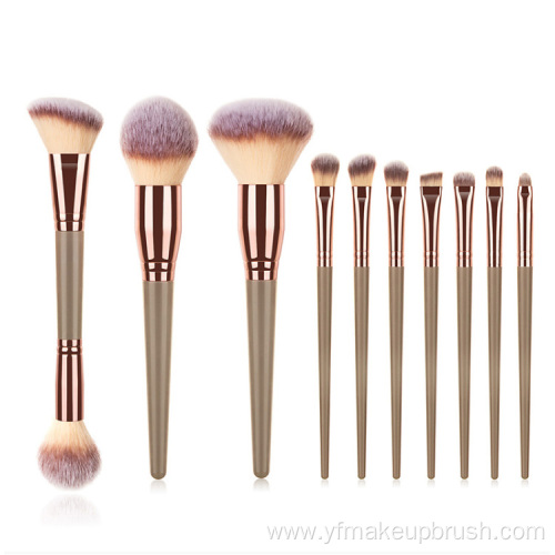 Double Ended Makeup Brush Set 15 10 7pcs